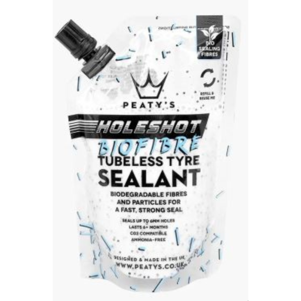 Holeshot BioFibre Tubeless Tyre Sealant 120ml