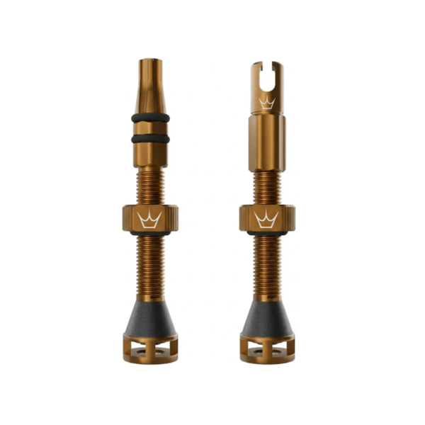 Holeshot Fast Flow Tubeless Valves 42mm - bourbon