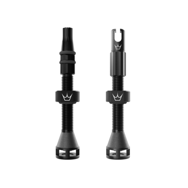 Holeshot Fast Flow Tubeless Valves 60mm - black