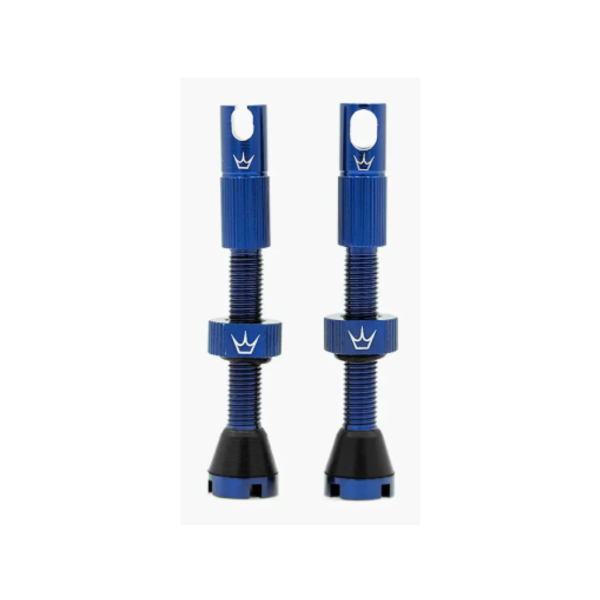 Peaty´s x Chris King Tubeless Valves 42mm - navy