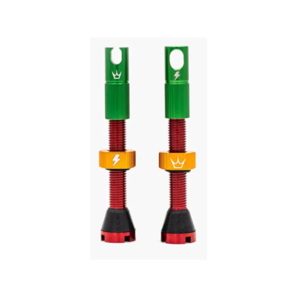 Peaty´s x Chris King Tubeless Valves  42mm - rasta