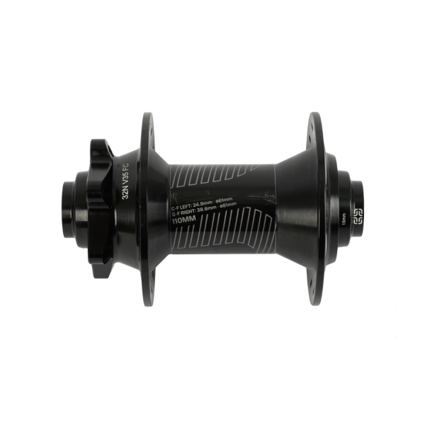 VR-Nabe TRS Race SL Disc Brake 110/15mm TA Boost, 28 Loch, 6 Bolt, Torque Cap