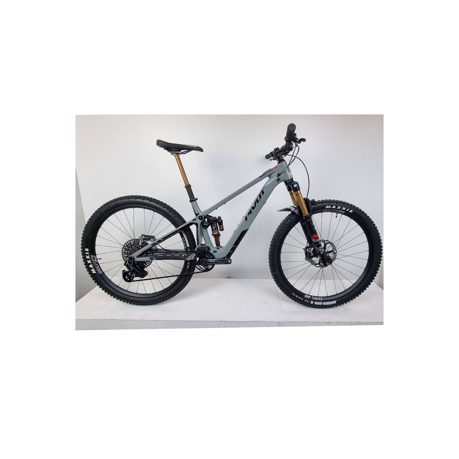 Shuttle SL Pro X0 M desert sage green Testbike #319