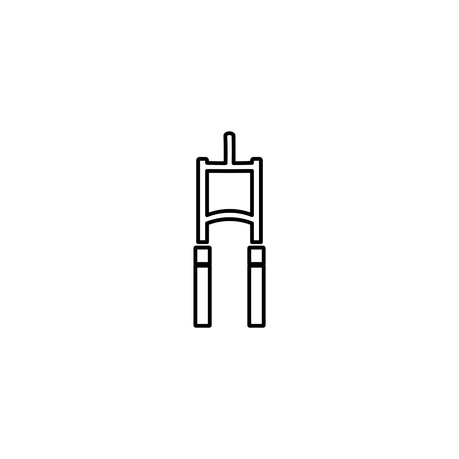 Federgabelservice klein