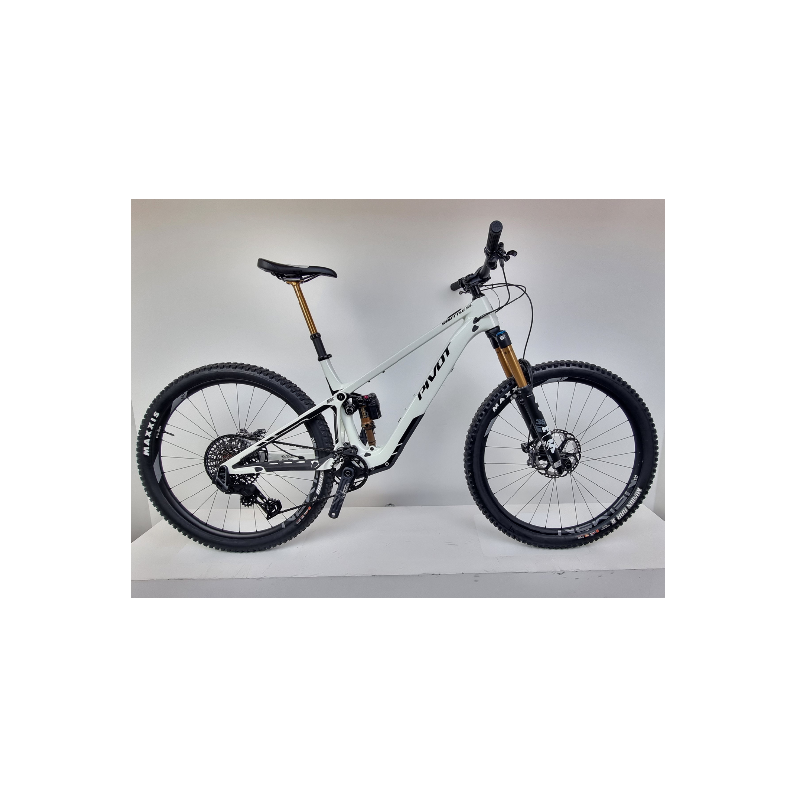 Shuttle SL Pro X0 Eagle Fox Neo Größe L white aspen Testbike #318