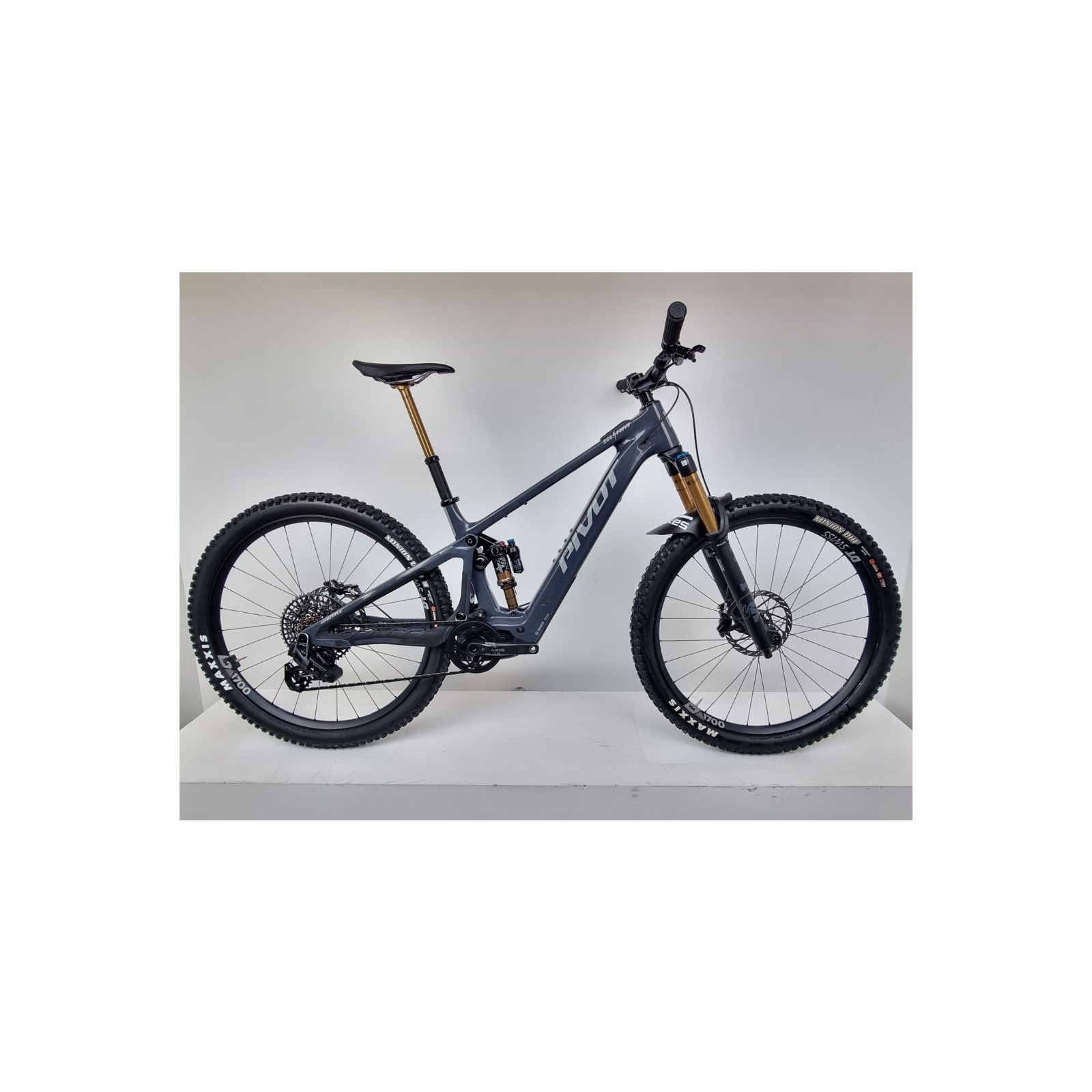 Shuttle SL AM Pro X0 AXS Größe M grey gloss Testbike #305