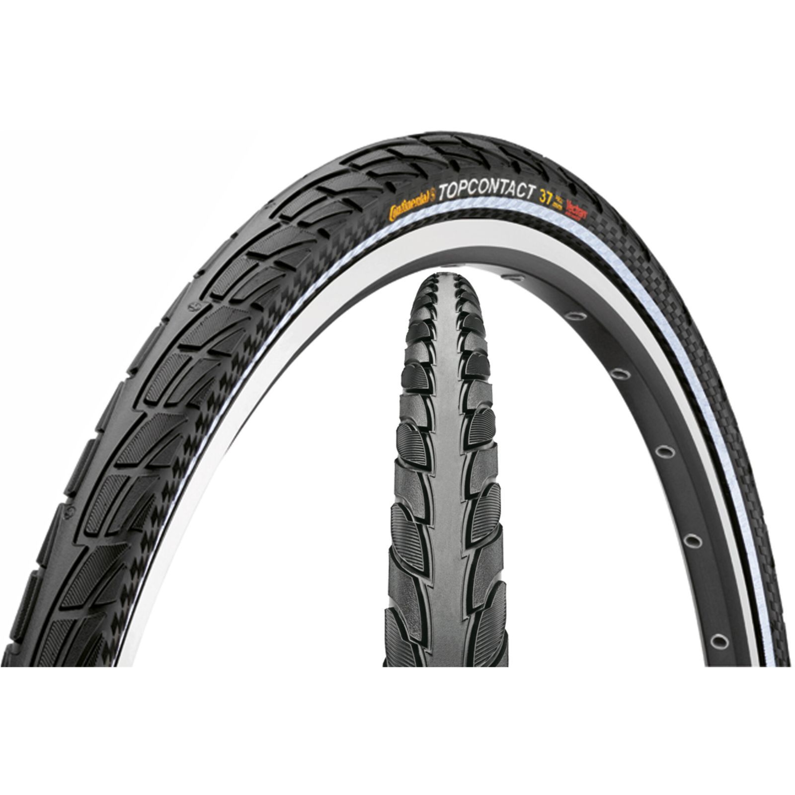 Top Contact II 28x1.75 Vectran Breaker / Schwarz