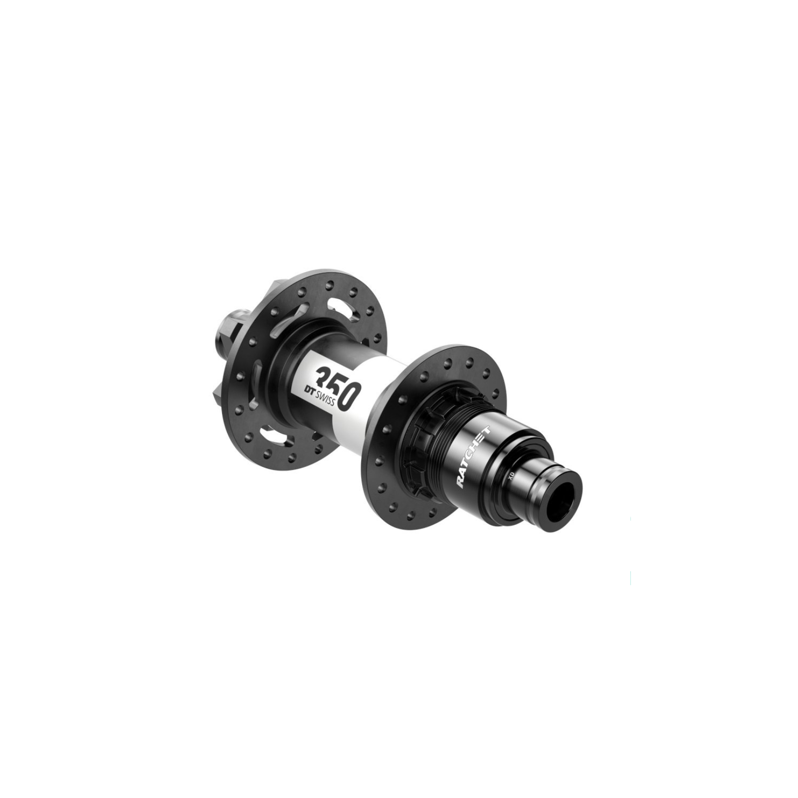 HR-Nabe 350 Classic 12/148mm Boost Steckachse, 32 Loch, 6 Bolt | Freilauf Sram XD